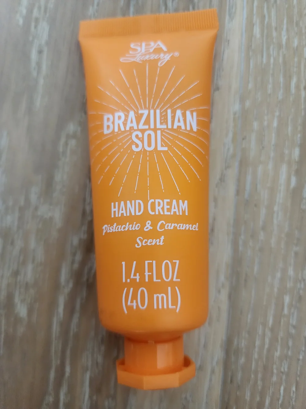 Spa Luxury Brazilian Sol Hand Cream - Pistachio & Caramel